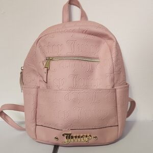 Juicy Couture Blush Backpack with Gold Accents